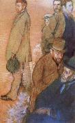 Edgar Degas Six Friends of t he Artist Germany oil painting artist